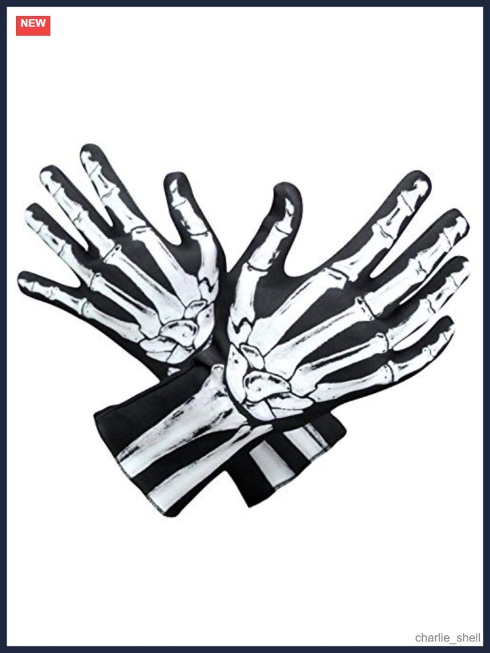 Skeleton Gloves Long Arm Halloween Costume Accessory Men Women